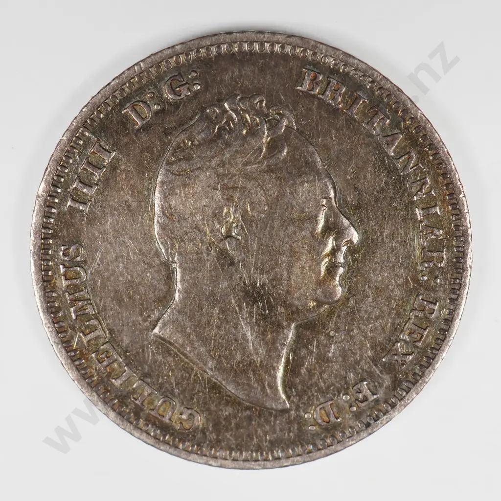 Groat & Fourpence: 1837 - Very Fine Image 1++