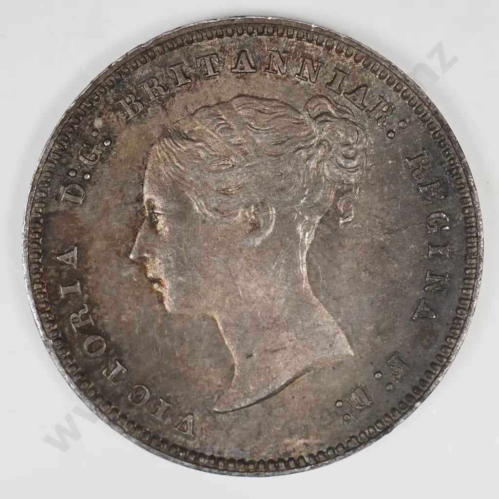 Groat & Fourpence: 1876 Maundy - Uncirculated Image 1++