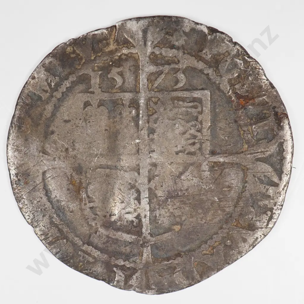 Sixpence: 1573, Elizabeth I - Average Image 1++