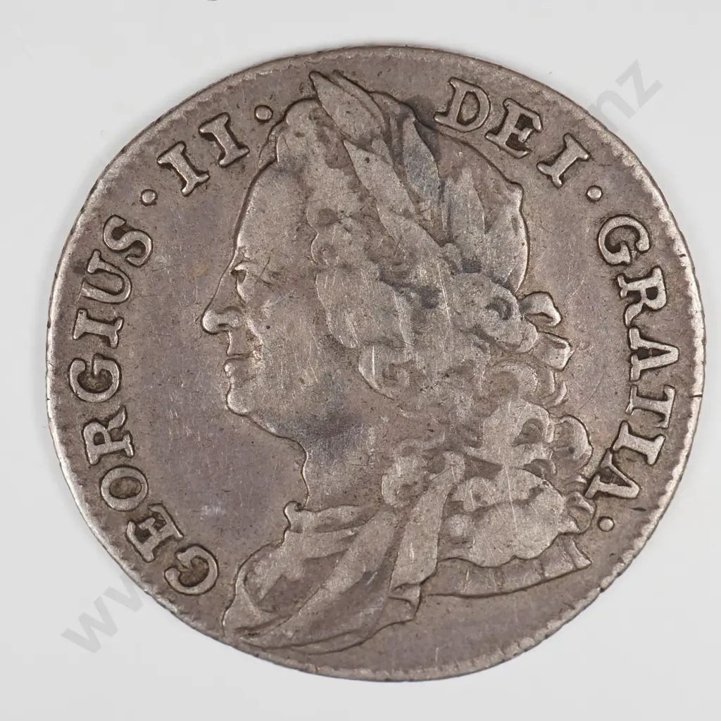 Sixpence: 1743 - Very Fine Image 1++