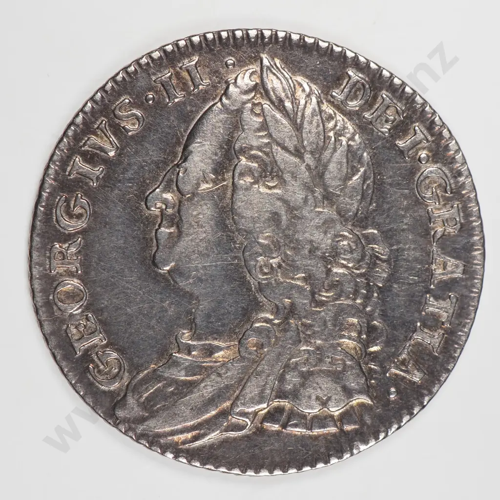 Sixpence: 1758 - Very Fine Image 1++