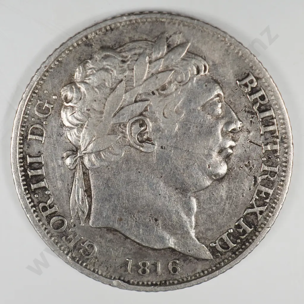 Sixpence: 1816 - Very Fine Image 1++