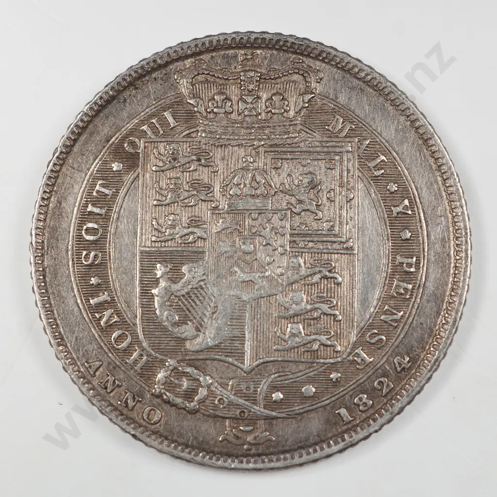 Sixpence: 1824 - Extremely Fine Image 1++