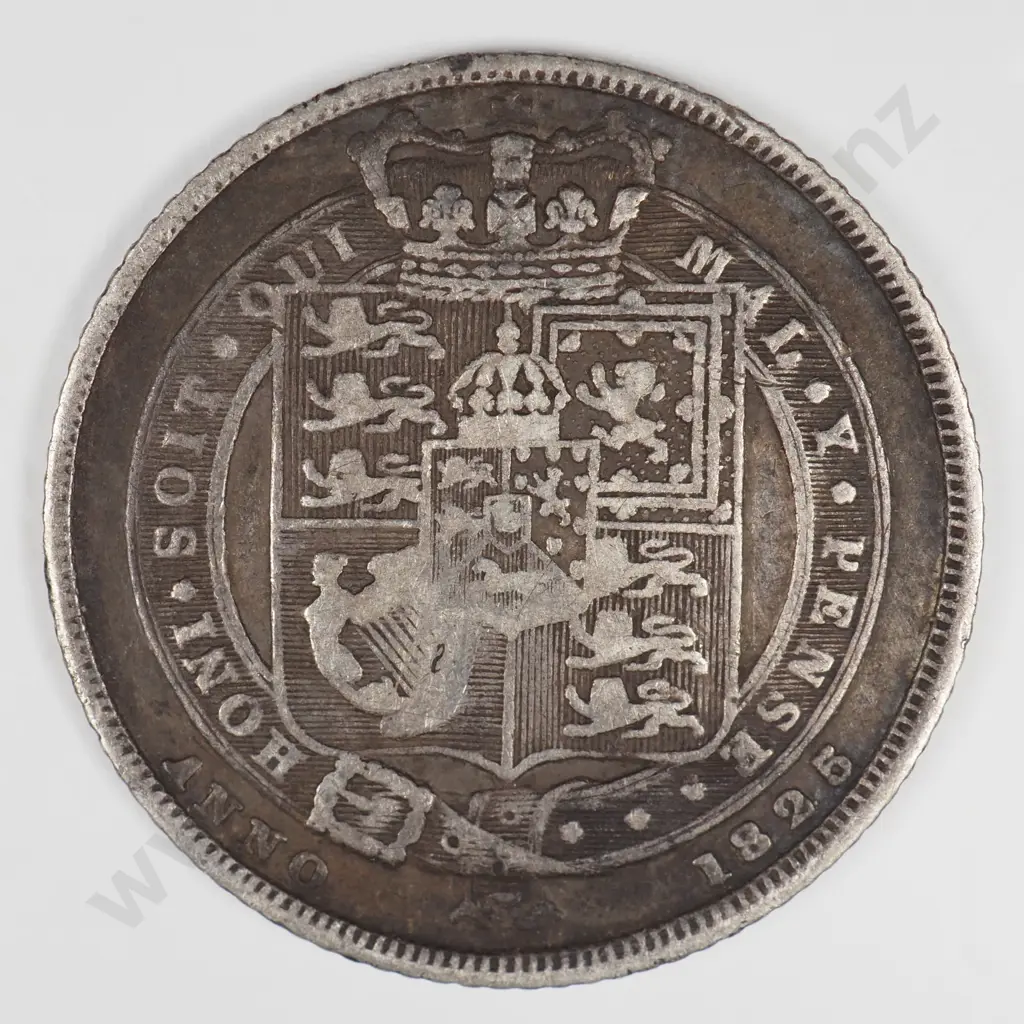 Sixpence: 1825 - Fine Image 1++