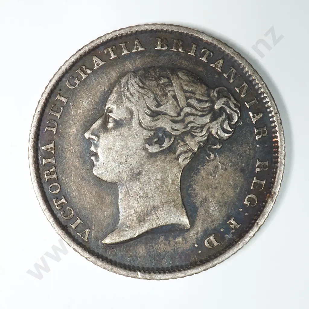 Sixpence: 1839 - Very Fine Image 1++