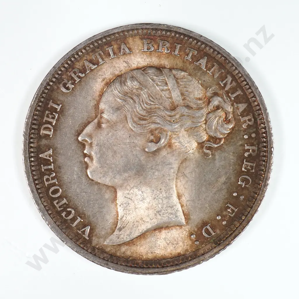 Sixpence: 1884 - Extremely Fine Image 1++