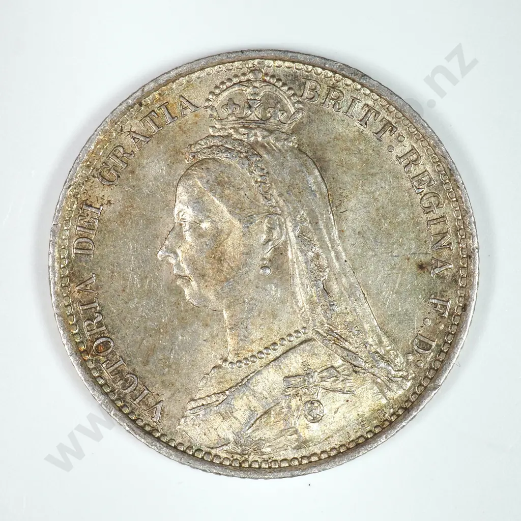 Sixpence: 1889 - Almost Uncirculated Image 1++