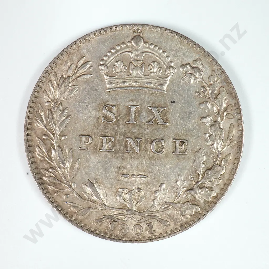 Sixpence: 1901 - Almost Uncirculated Image 1++