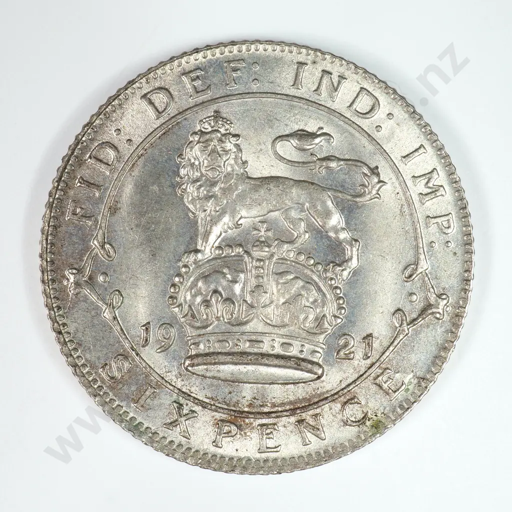 Sixpence: 1921 - Uncirculated Image 1++