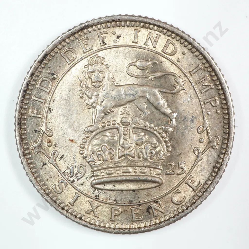 Sixpence: 1925 - Almost Uncirculated Image 1++