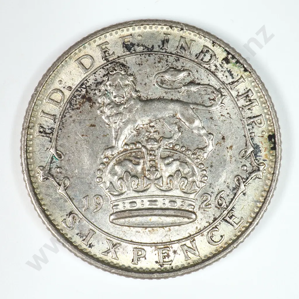 Sixpence: 1926 - Almost Uncirculated Image 1++