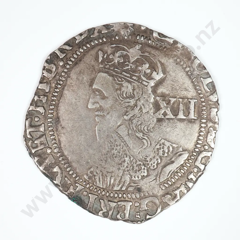 Shilling: 1625-42, Charles I, Spink Number 2802 - Very Fine Image 1++