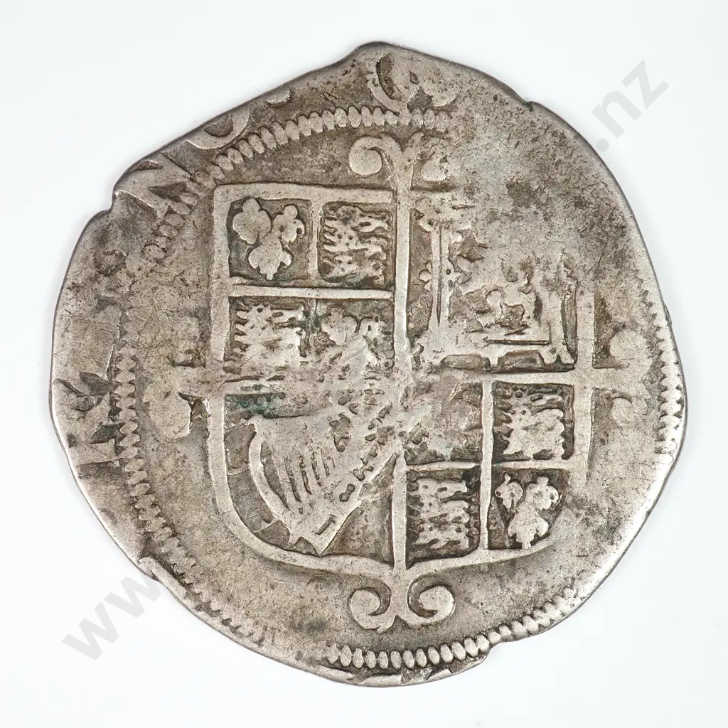 Shilling: 1644-45, Charles I - Very Good ( Clipped ) Image 1++