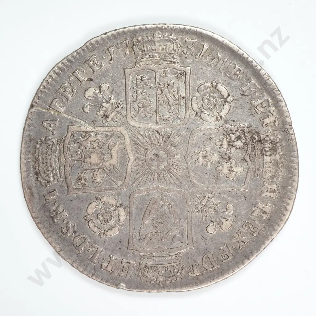 Shilling: 1731 - Very Fine ( Scratch On Reverse ) Image 1++