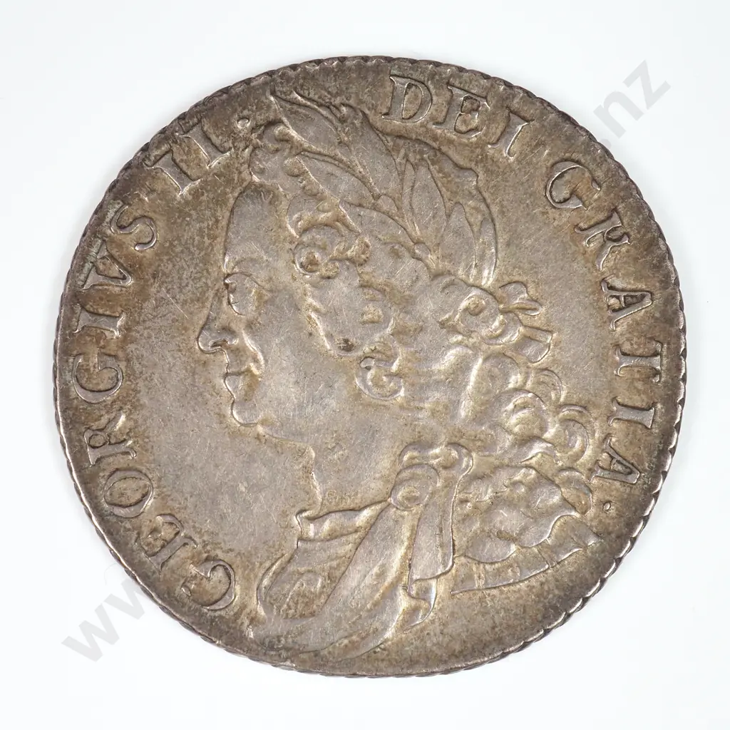 Shilling: 1758 - Extremely Fine Image 1++
