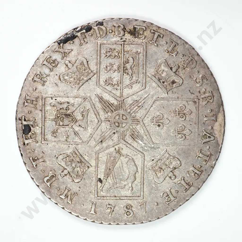 Shilling: 1787 - Extremely Fine Image 1++