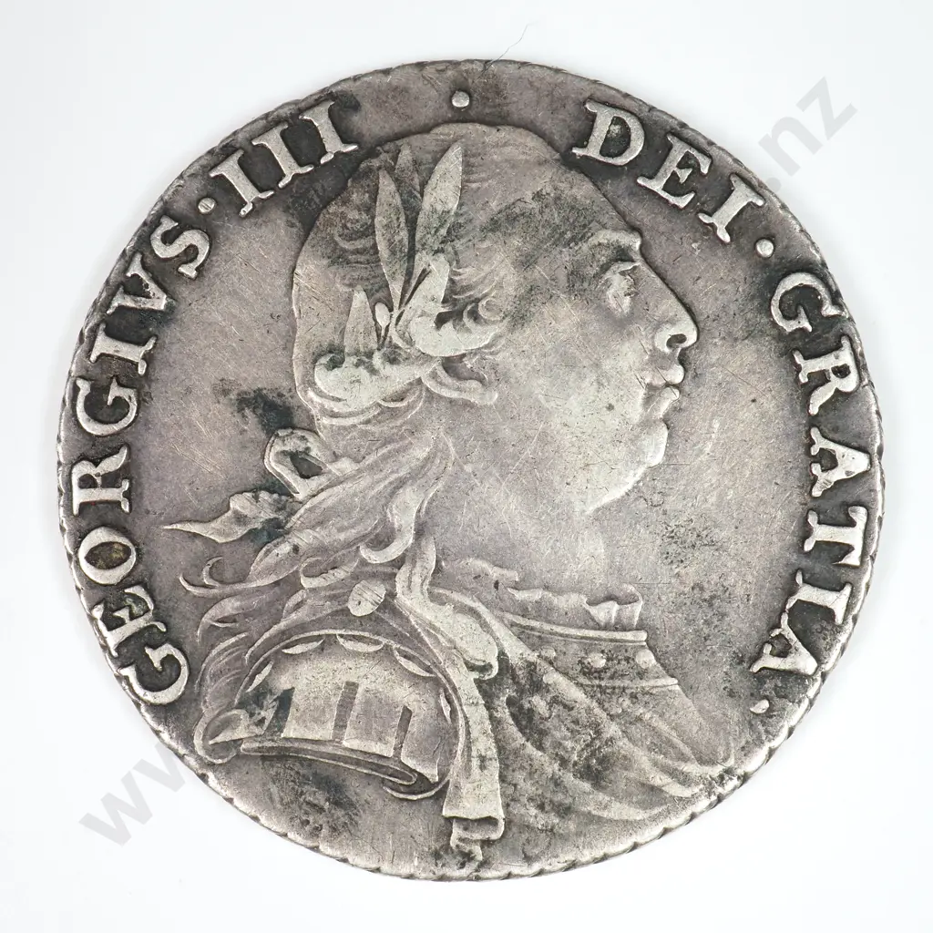 Shilling: 1787 No Hearts - Very Fine Image 1++