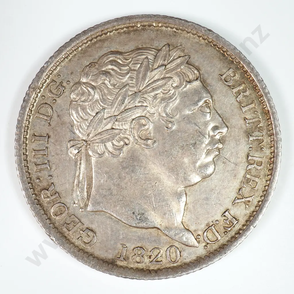 Shilling: 1820 - Extremely Fine Image 1++