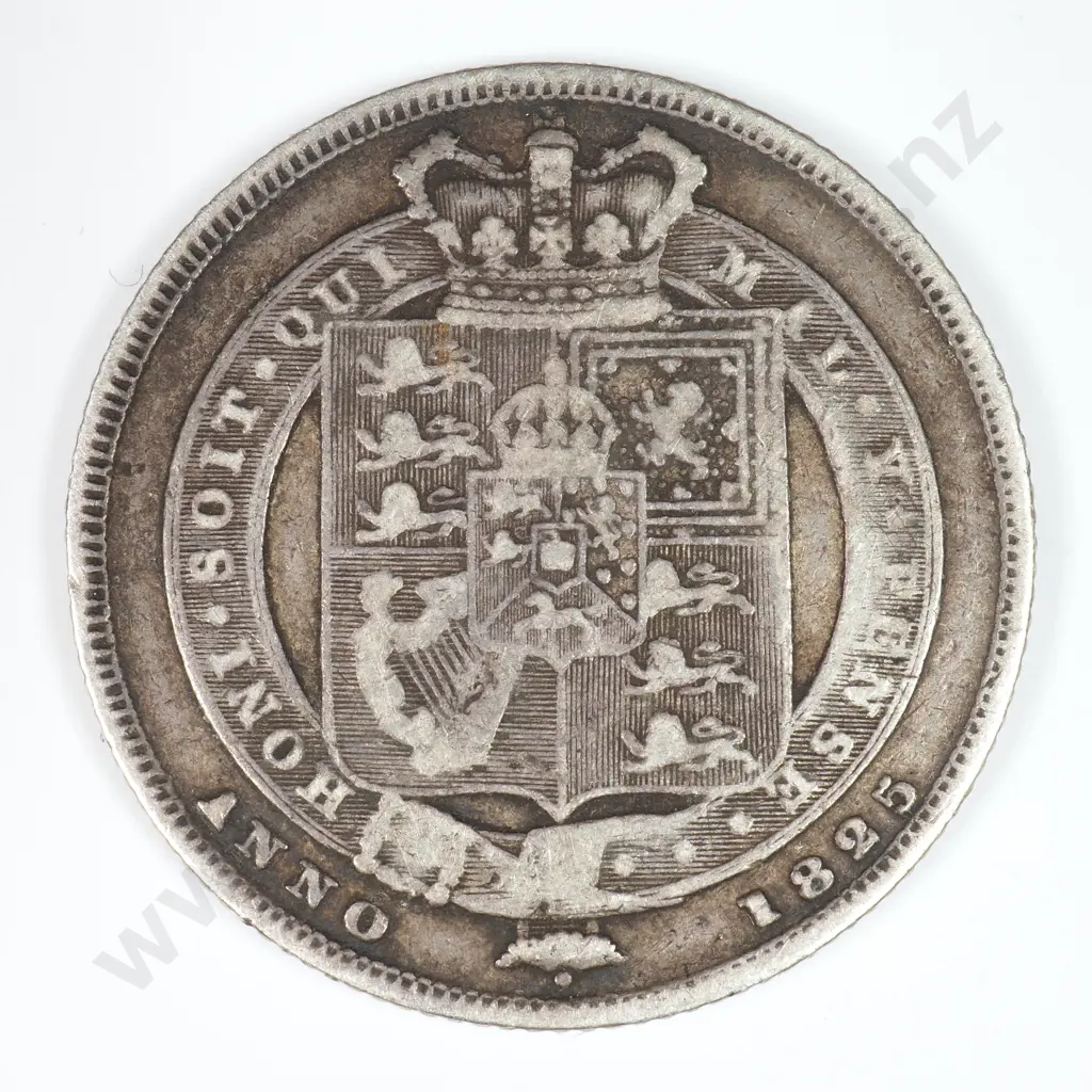 Shilling: 1825 - Fine Image 1++