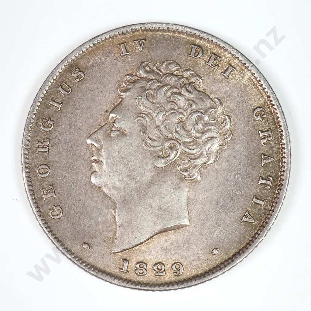 Shilling: 1829 - Extremely Fine Image 1++