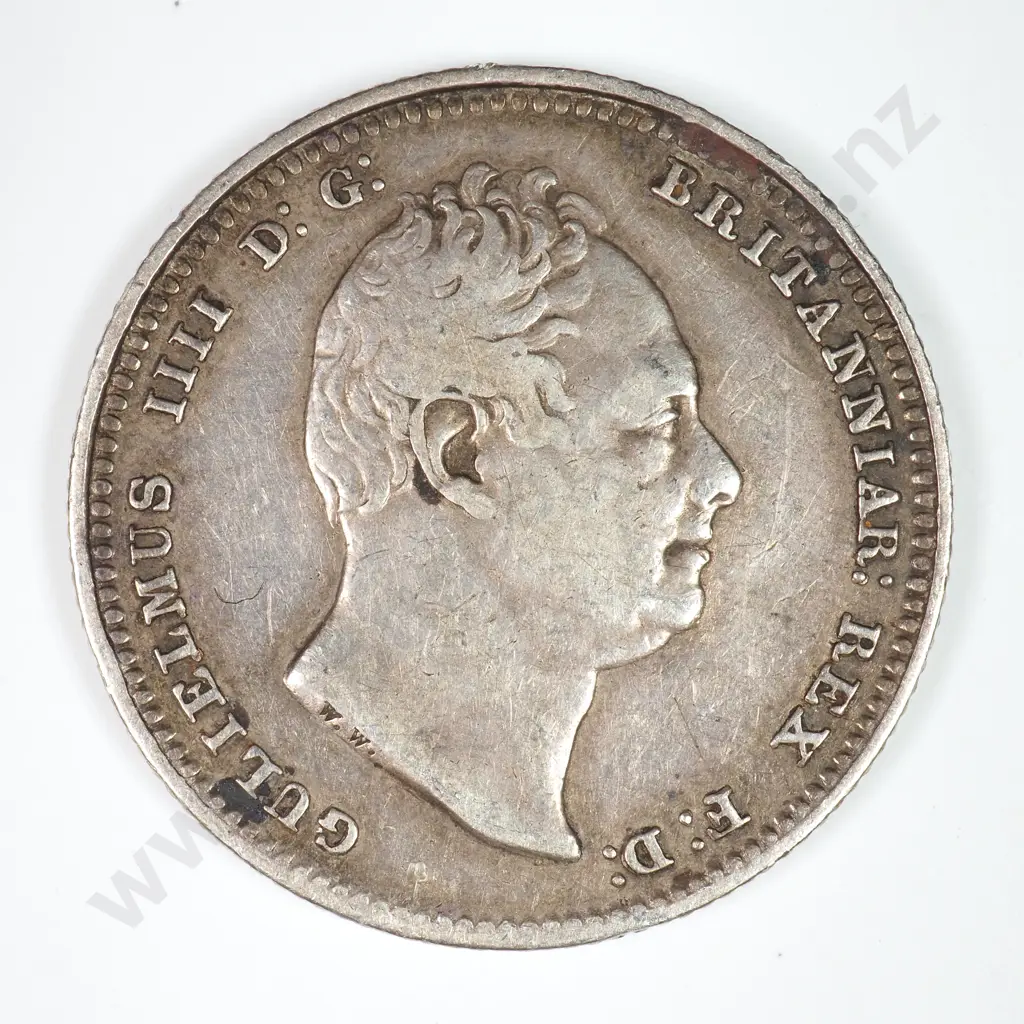 Shilling: 1834 - Very Fine Image 1++