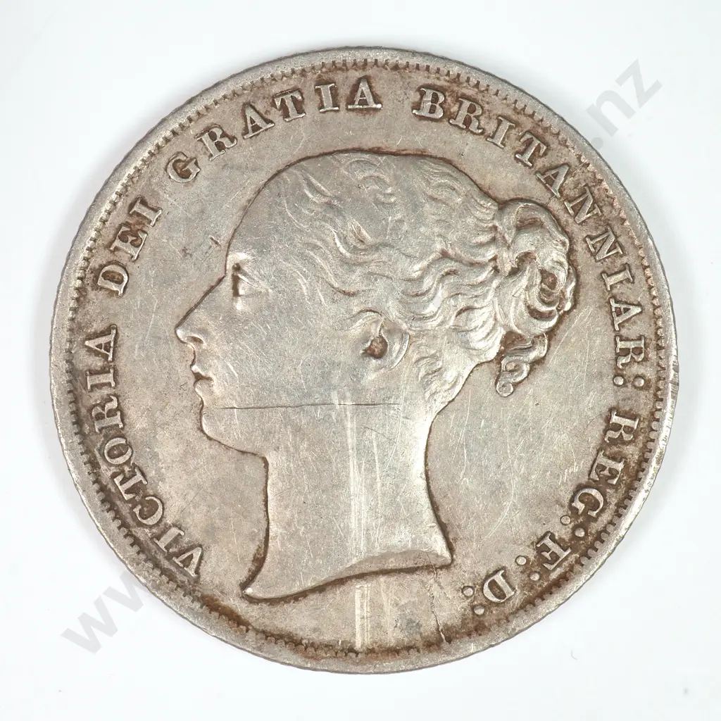 Shilling: 1844 - Extremely Fine Image 1++