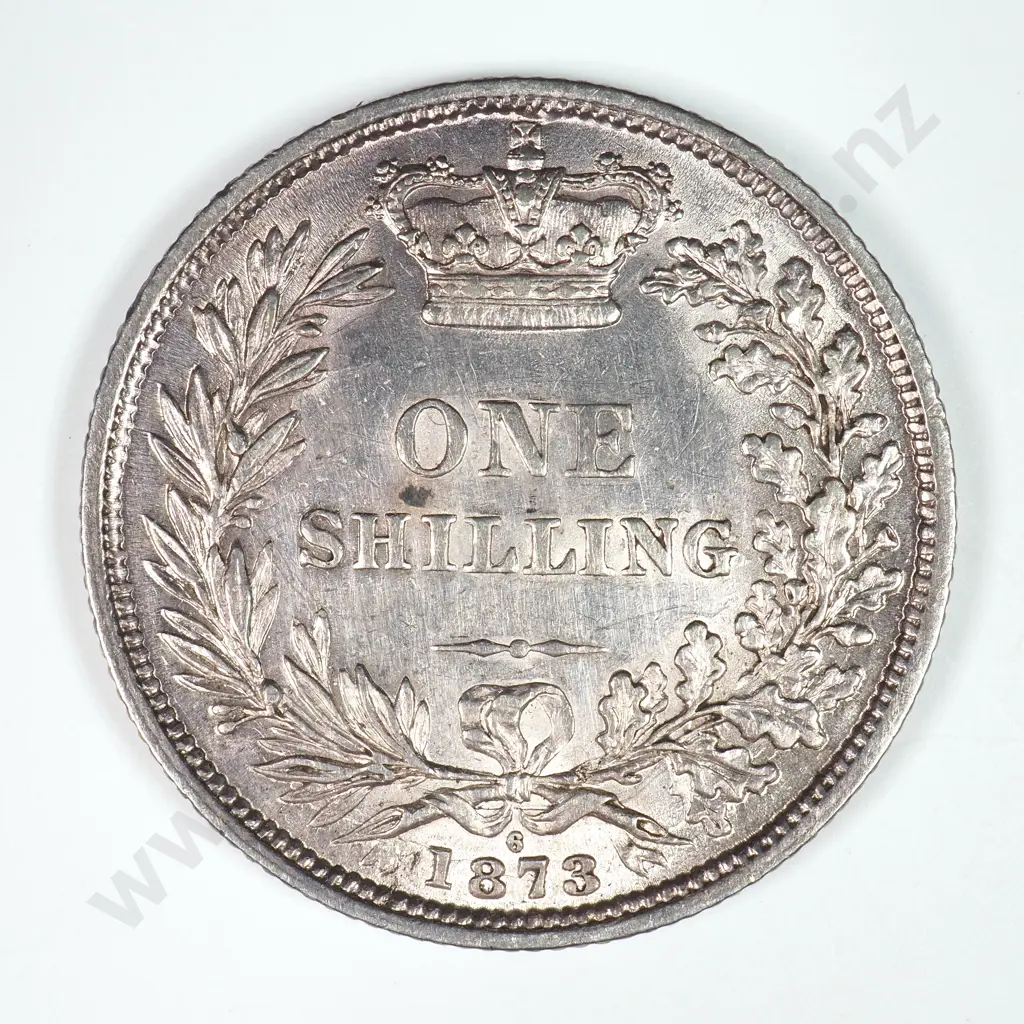 Shilling: 1873 - Extremely Fine Image 1++