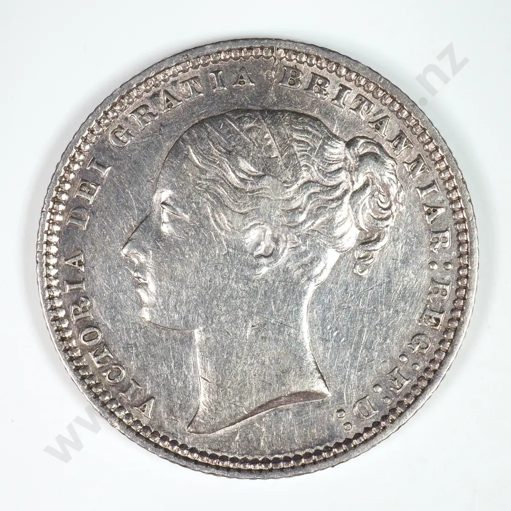 Shilling: 1873 - Extremely Fine Image 1++