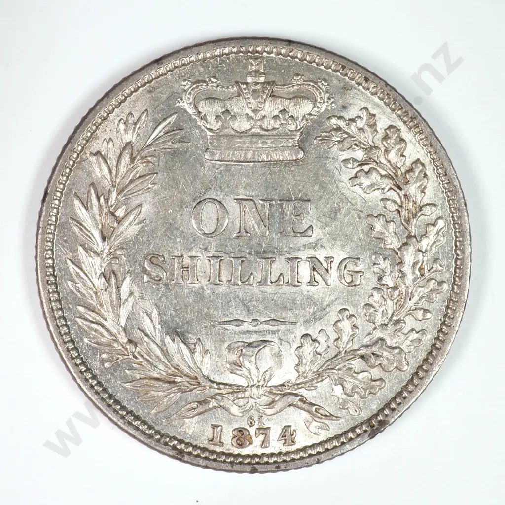 Shilling: 1874 - Extremely Fine Image 1++