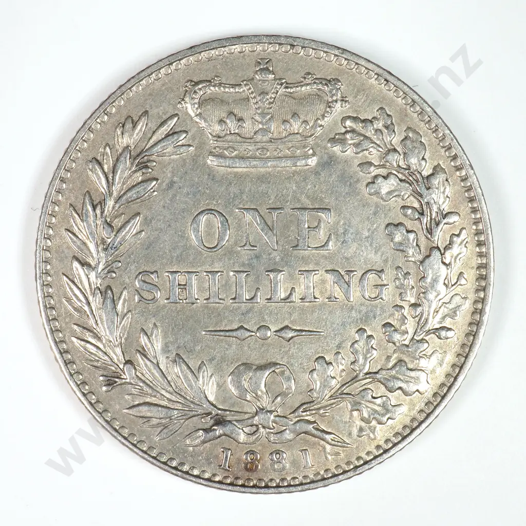 Shilling: 1881 - Extremely Fine Image 1++