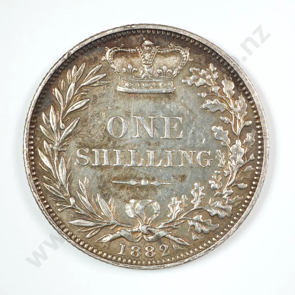 Shilling: 1882 - Extremely Fine Image 1++