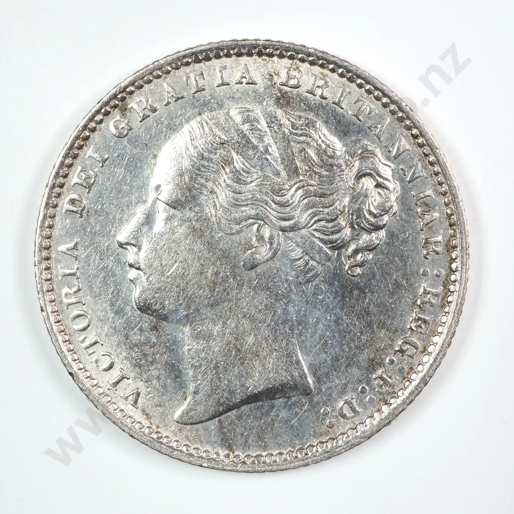 Shilling: 1885 - Extremely Fine Image 1++