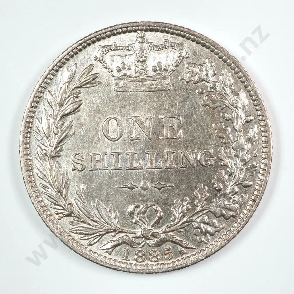 Shilling: 1885 - Extremely Fine Image 1++