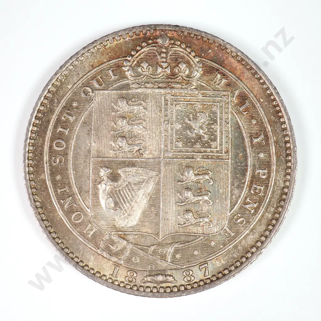 Shilling: 1887 - Uncirculated Image 1++