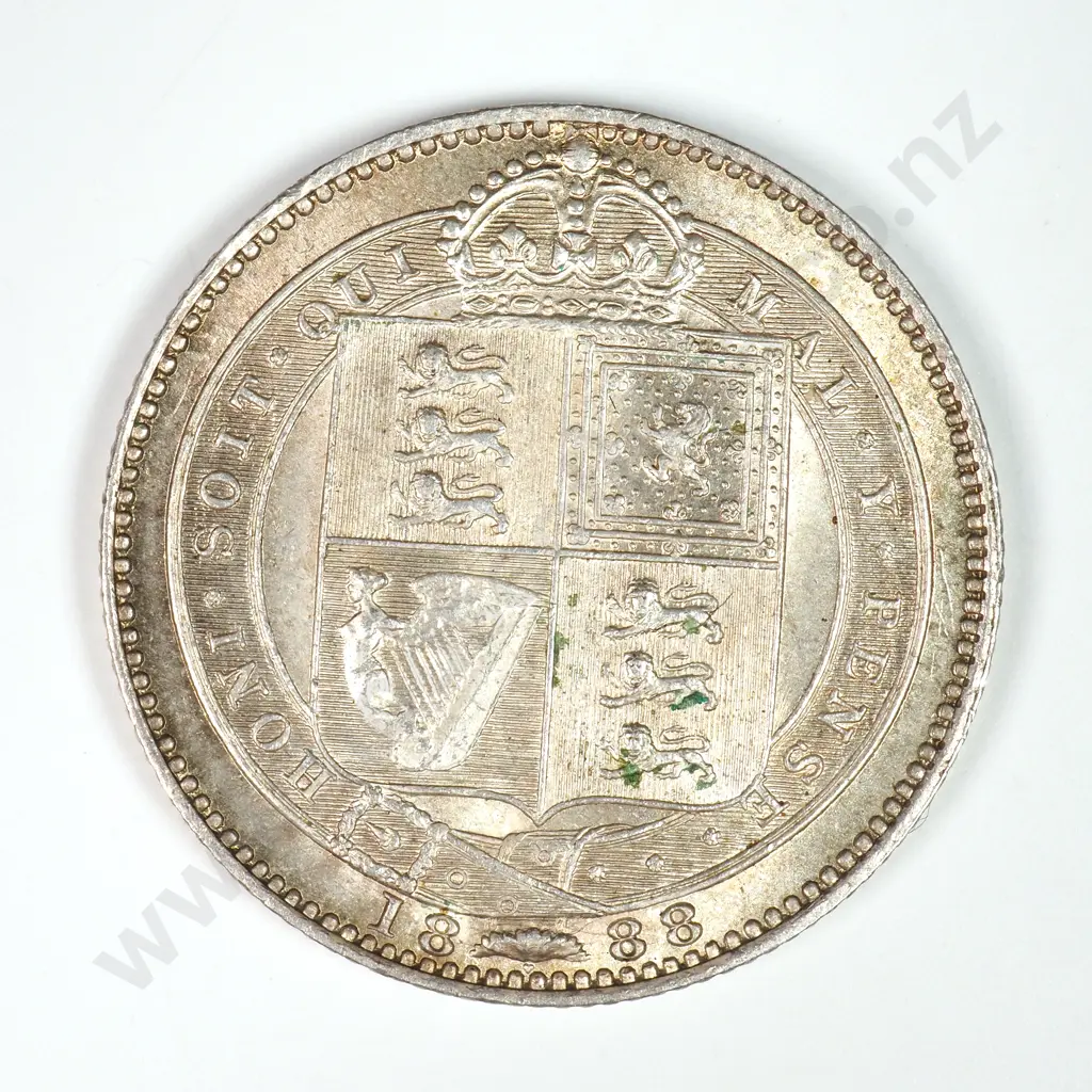 Shilling: 1888 - Uncirculated Image 1++
