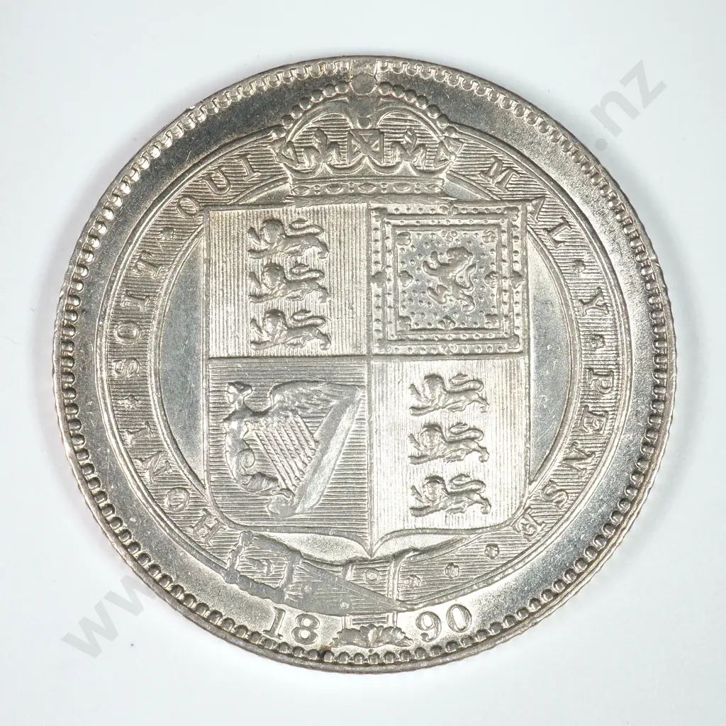Shilling: 1890 - Almost Uncirculated Image 1++