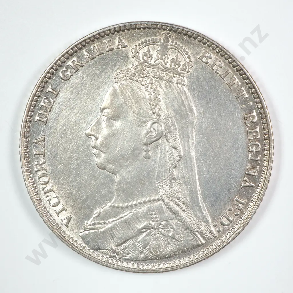 Shilling: 1890 - Almost Uncirculated Image 1++