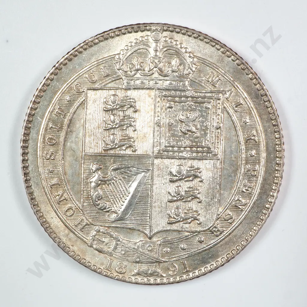 Shilling: 1891 - Uncirculated Image 1++