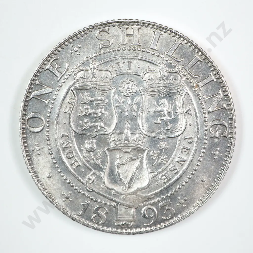 Shilling: 1893 - Almost Uncirculated Image 1++