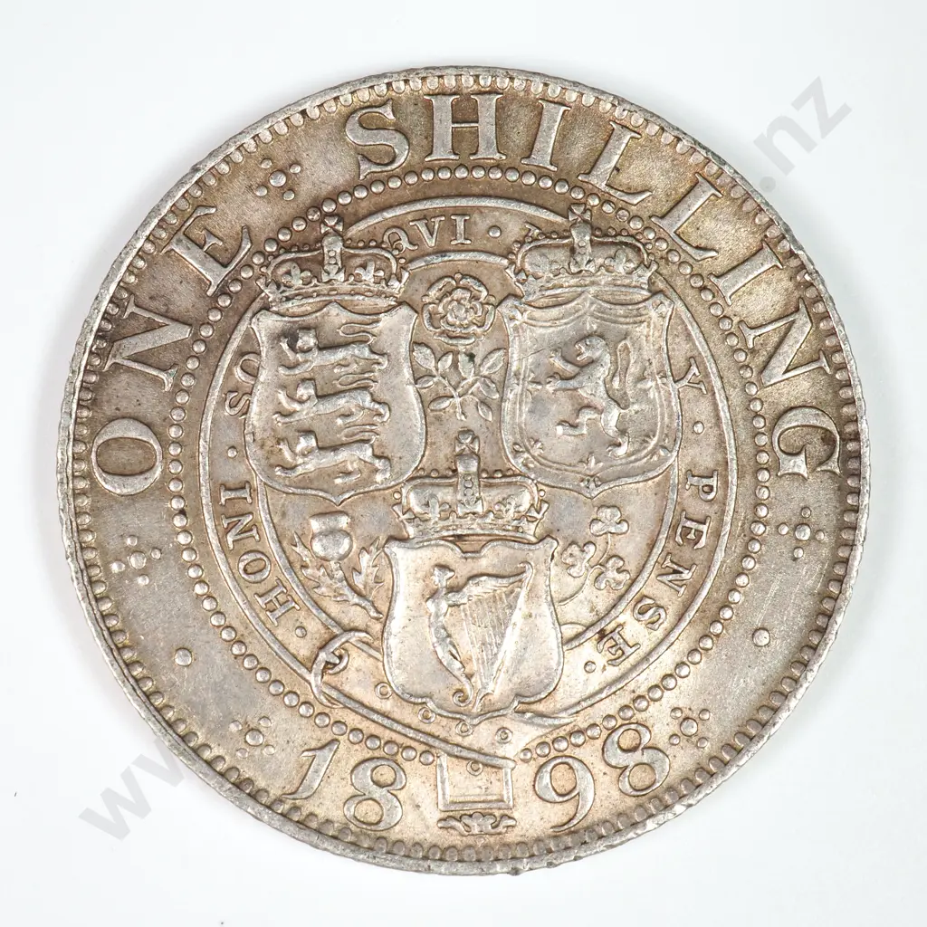 Shilling: 1898 - Extremely Fine Image 1++