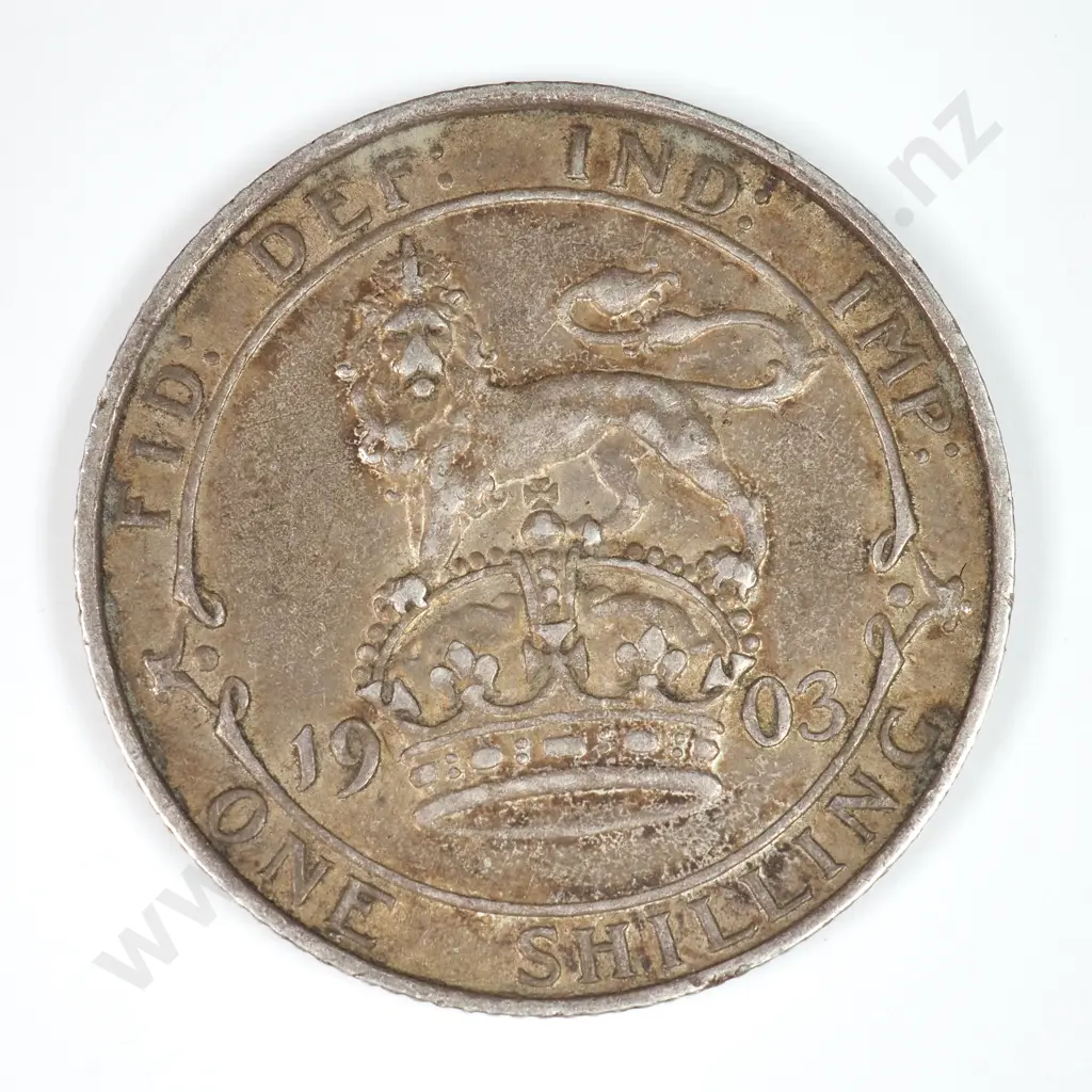 Shilling: 1902 - Very Fine Image 1++