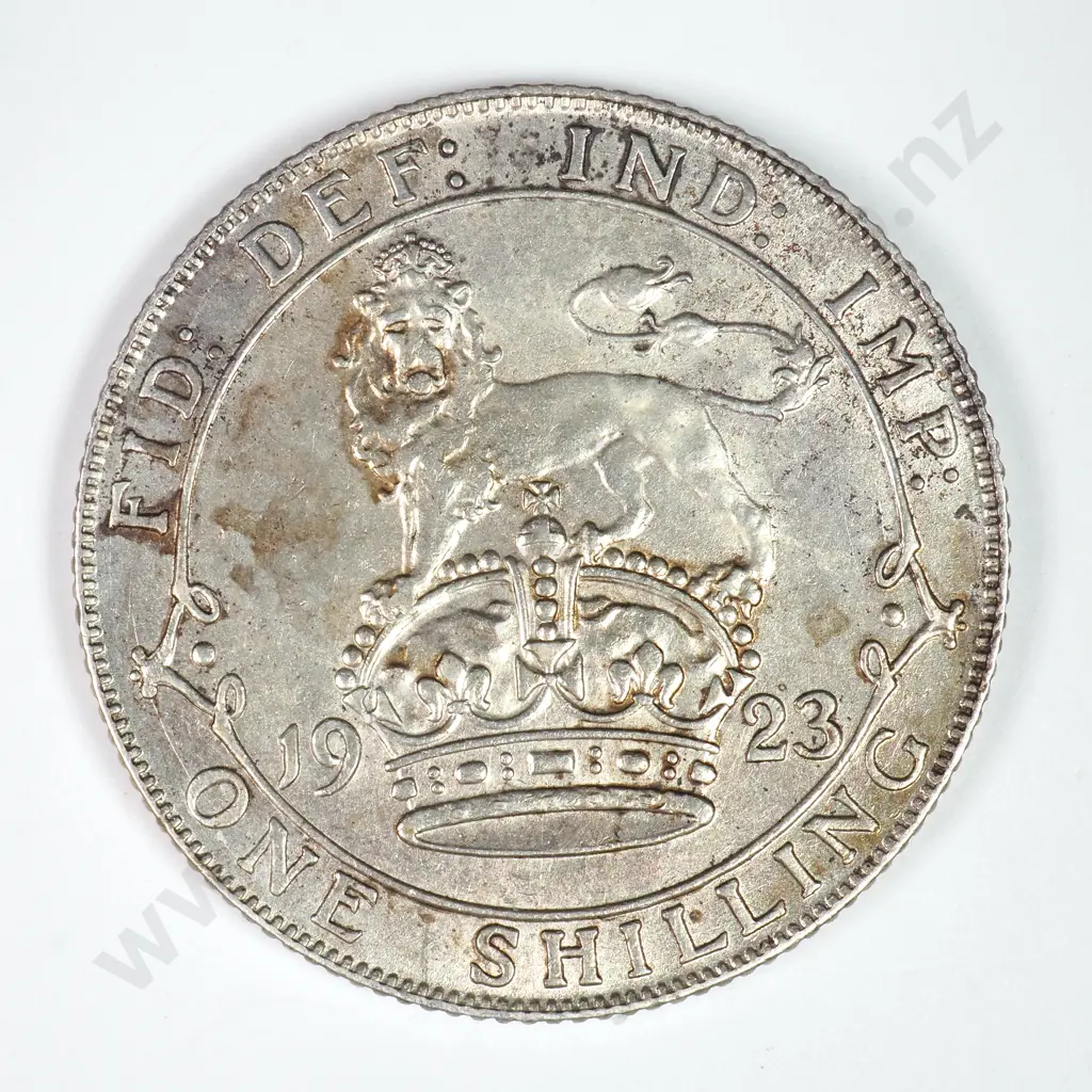 Shilling: 1923 - Extremely Fine Image 1++