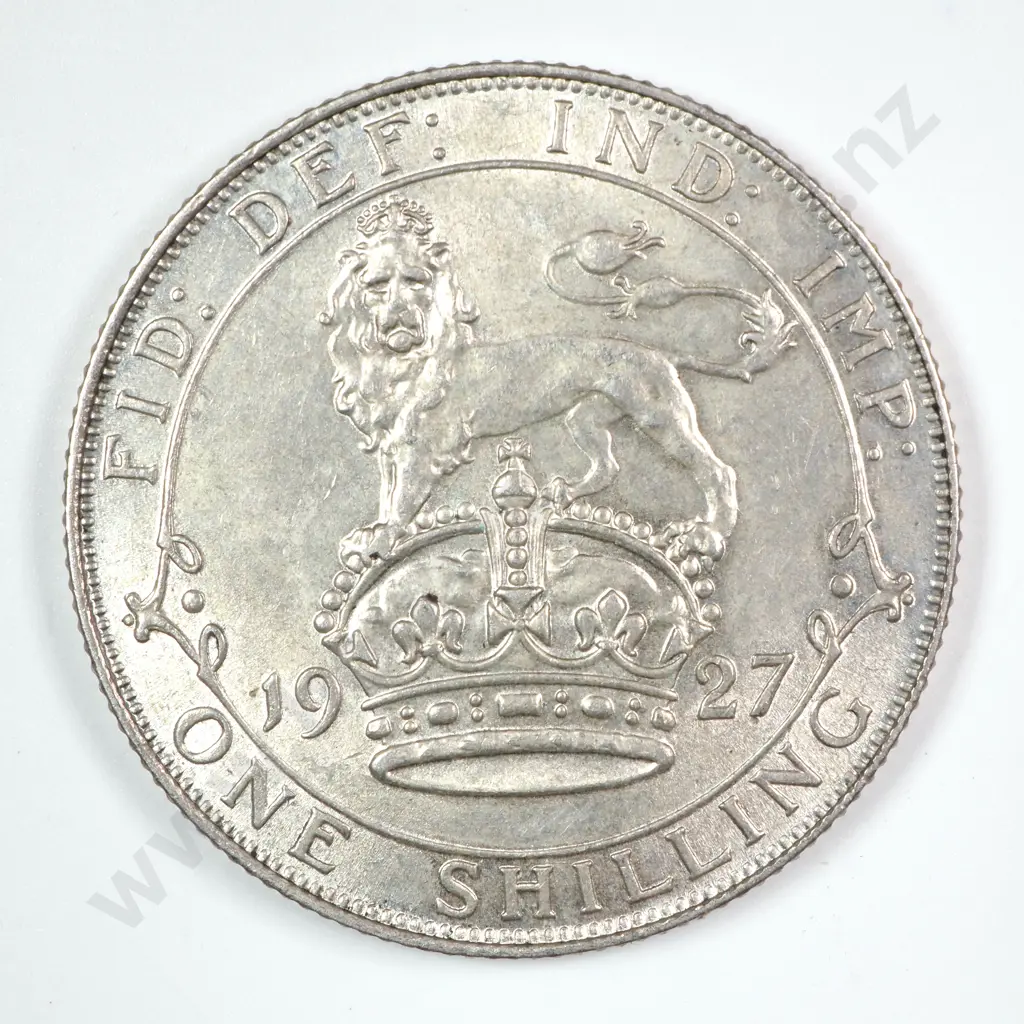 Shilling: 1927 - Almost Uncirculated Image 1++