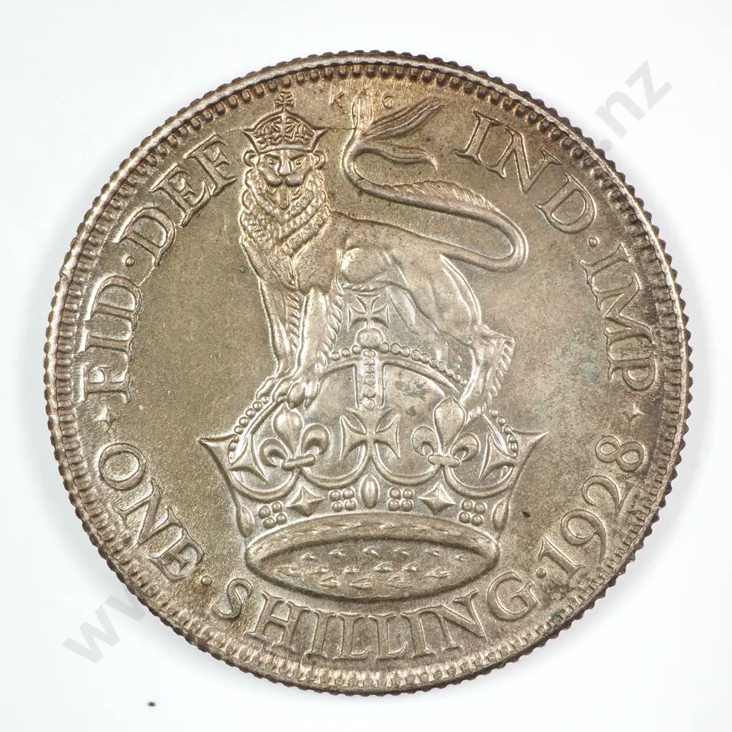 Shilling: 1928 - Almost Uncirculated Image 1++