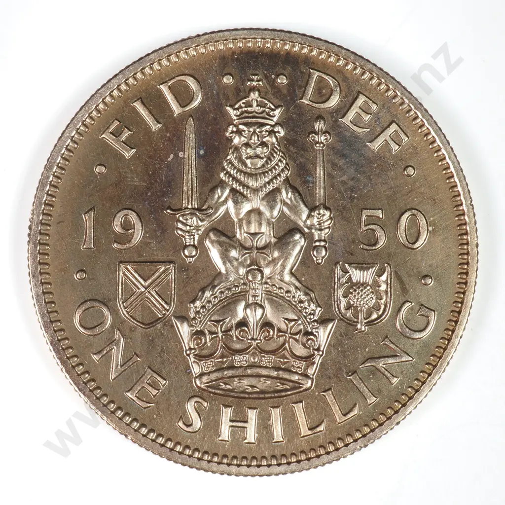 Shilling: 1950 Scottish - Proof Image 1++