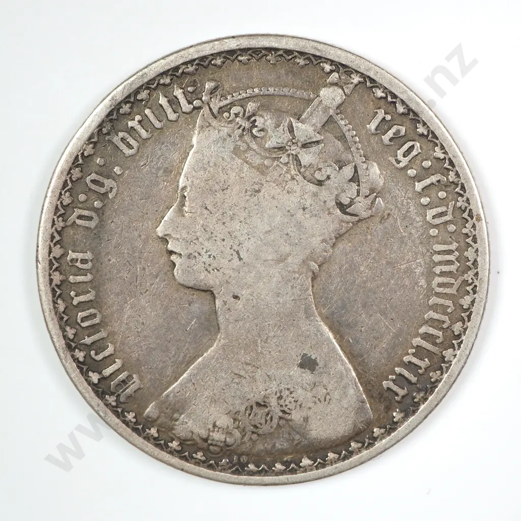 Florin: 1869 - Fine Image 1++