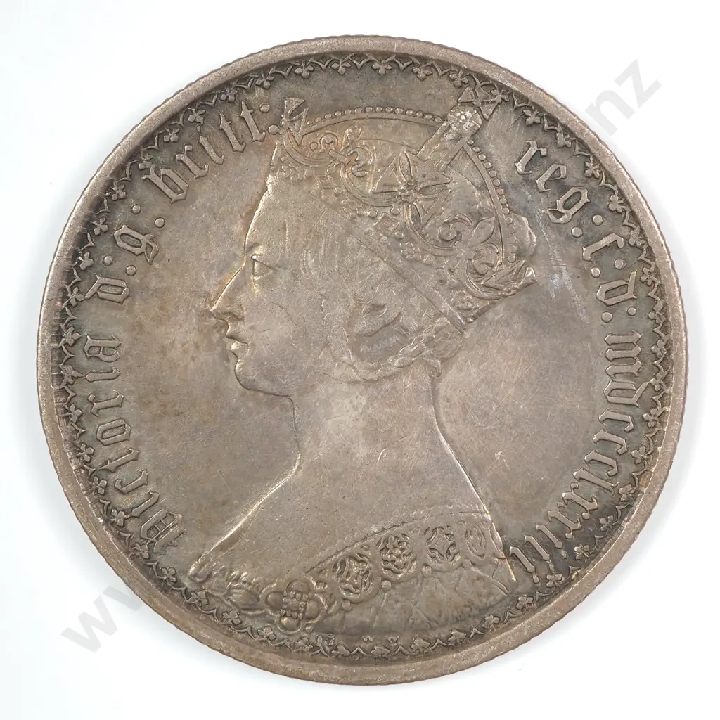 Florin: 1873 - Extremely Fine Image 1++