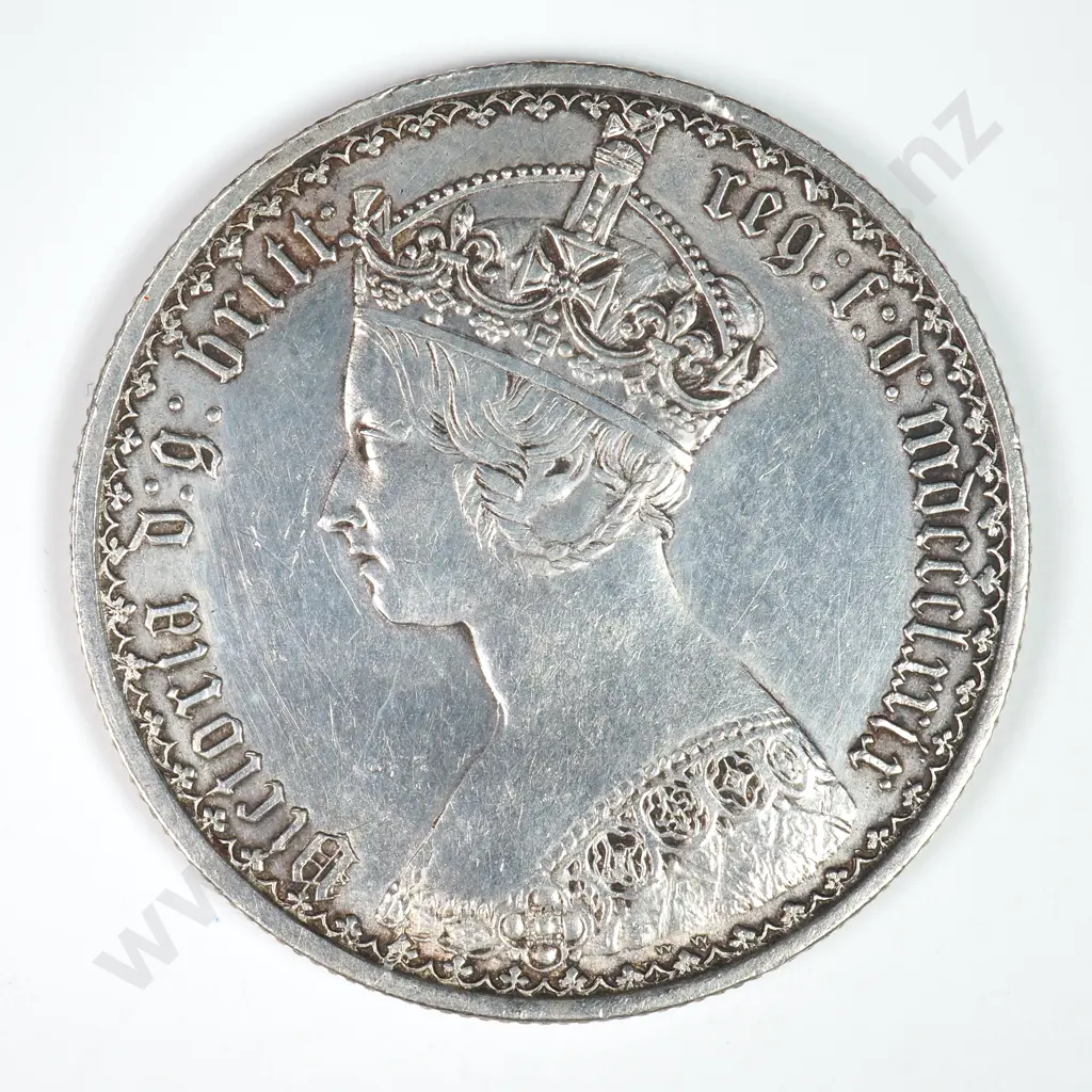 Florin: 1879 - Extremely Fine Image 1++