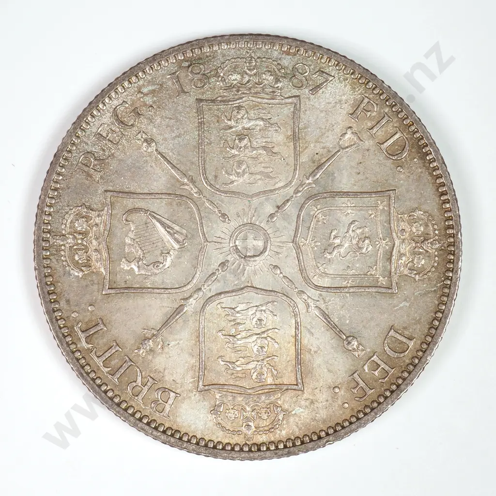 Florin: 1887 - Almost Uncirculated Image 1++