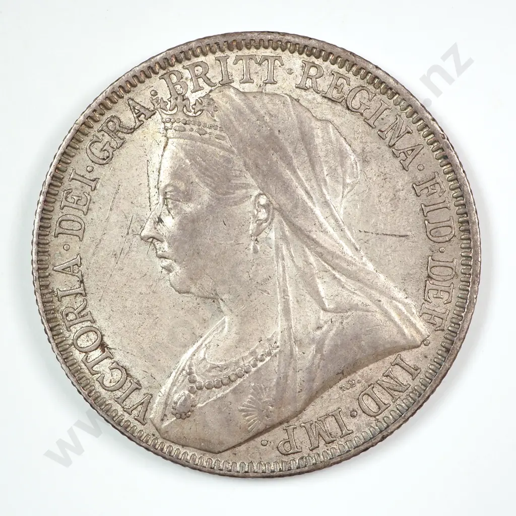 Florin: 1893 - Extremely Fine Image 1++